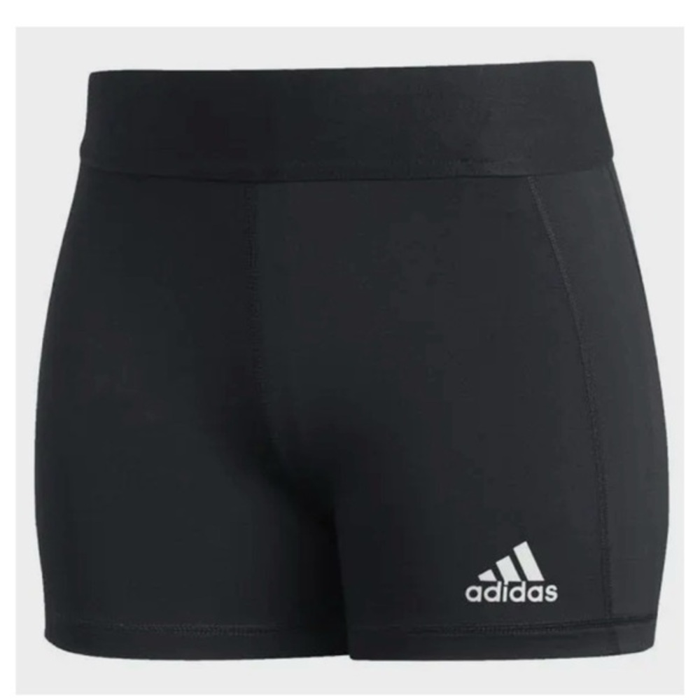Adidas Women's‎ Techfit 3" Spandex Short Size 2XL XXL Black New with Tags